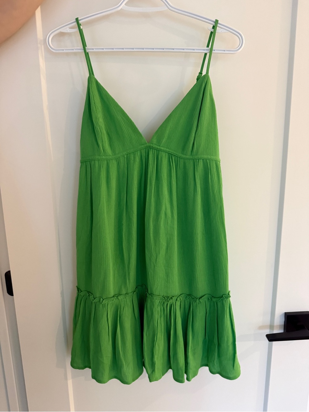 Garage Green Spaghetti Strap Sundress or coverup